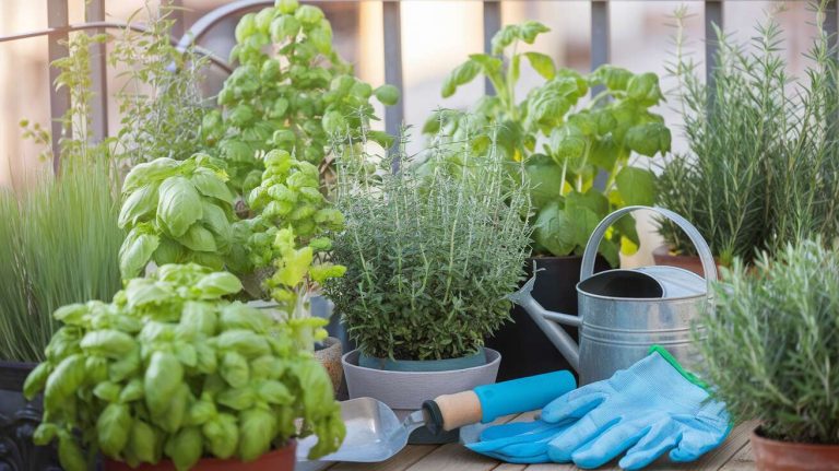 La méthode pour avoir des herbes aromatiques sur son balcon