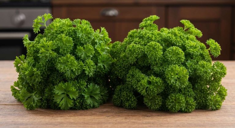 Connaissez-vous la différence entre le persil plat et le persil frisé ? L'un est pour le goût, l'autre pour la déco