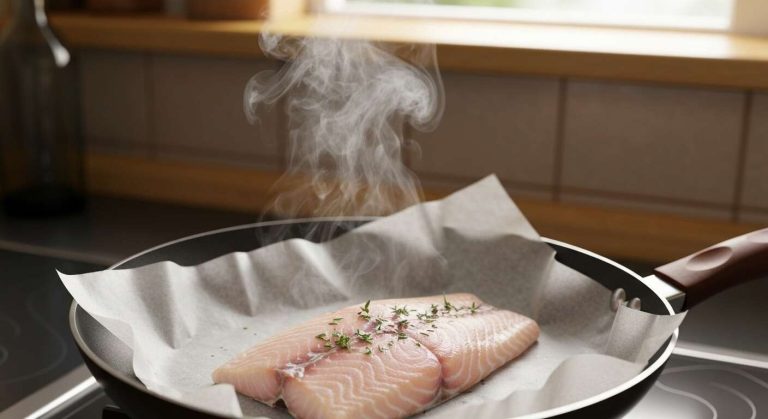Connaissez-vous l'astuce du papier sulfurisé pour une cuisson parfaite du poisson à la poêle, sans qu'il n'attache ?