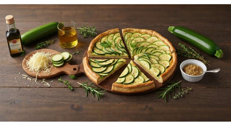 Recette facile : tarte à la courgette