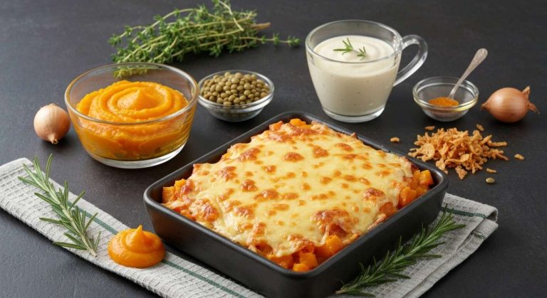 Parmentier de butternut : recette facile et savoureuse