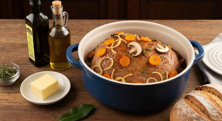 Rôti de dinde en cocotte : recette familiale savoureuse