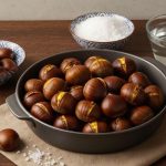 Châtaignes grillées au four : recette gourmande et facile