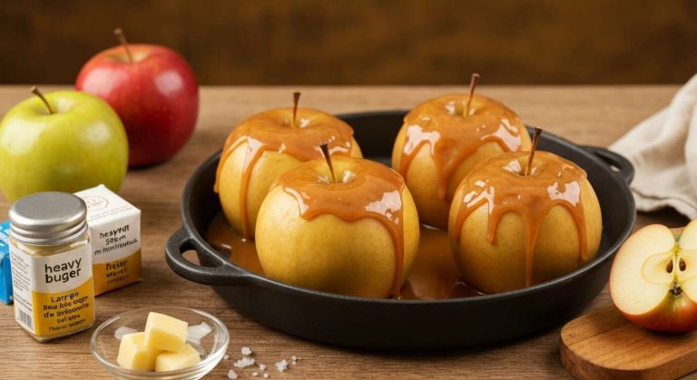 Pommes au four : la recette au caramel beurre salé