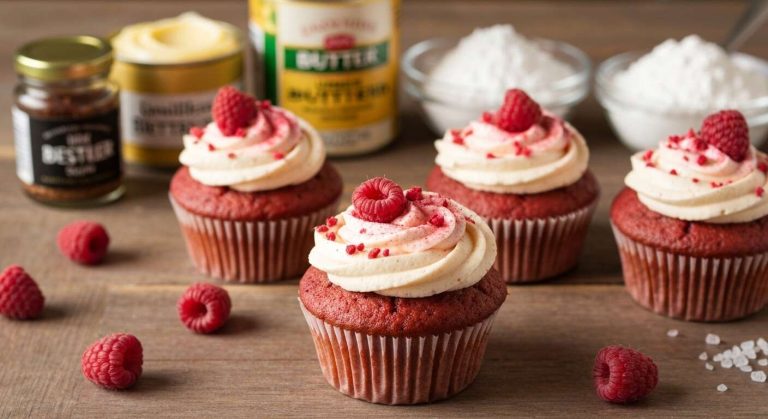 Recette de cupcakes aux framboises maison