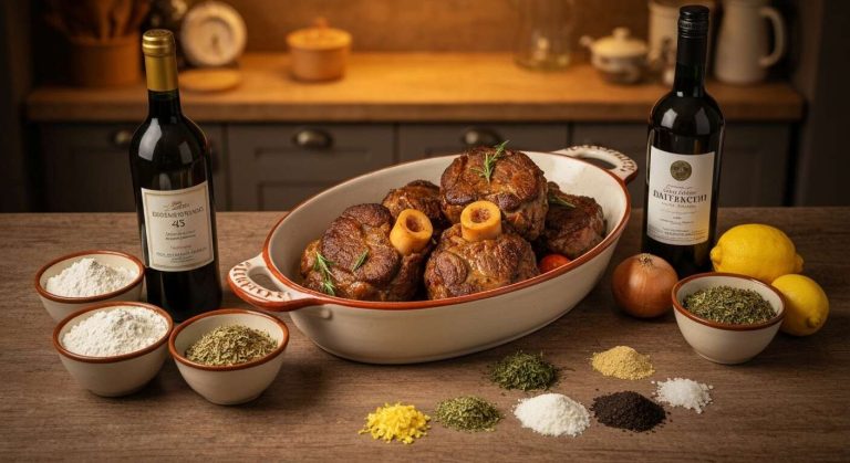 Osso Bucco au Four : recette Italienne Traditionnelle