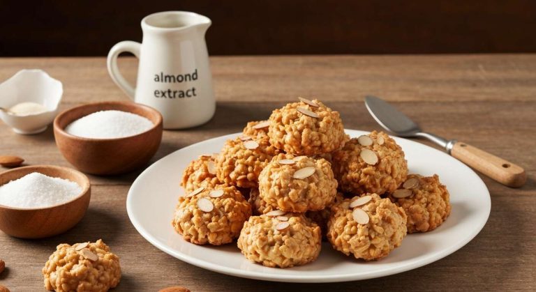 Recette facile : rochers aux amandes croquants