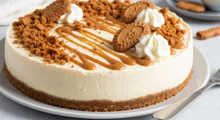 Cheesecake au Spéculoos avec Thermomix : recette Facile
