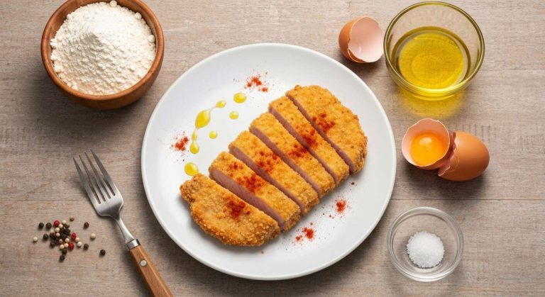 Côtes de porc panées : recette simple et savoureuse