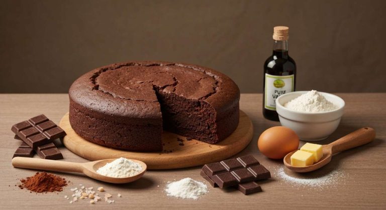 Recette Cake au Chocolat Noir à l'Ancienne