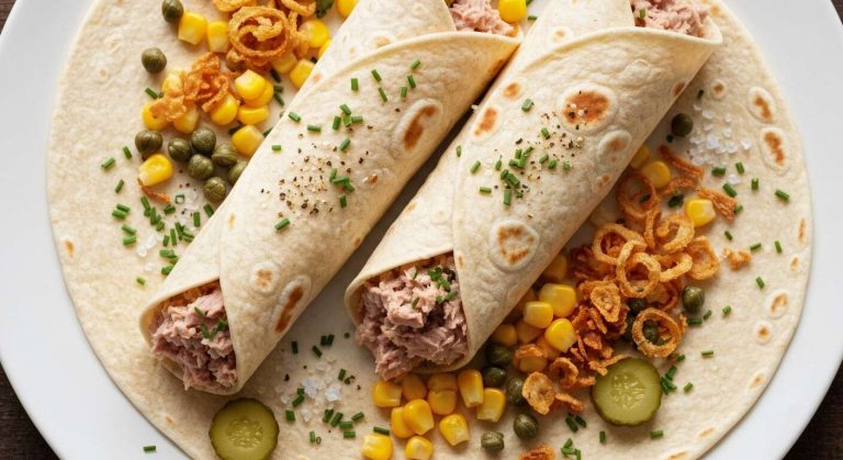 Wraps au thon : recette facile et rapide
