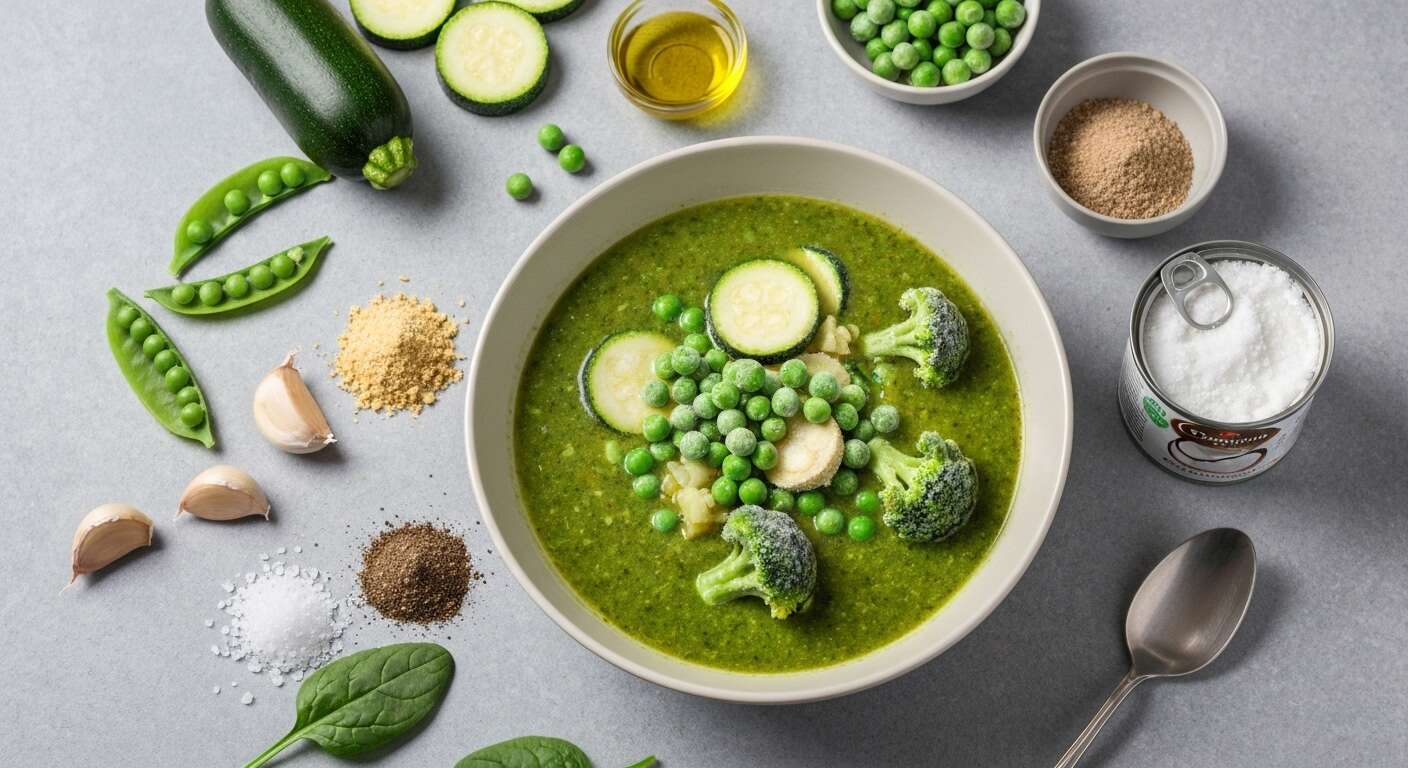 Recette Soupe aux Légumes Verts Facile et Délicieuse