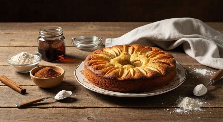 Moelleux aux pommes sans sucre : recette gourmande