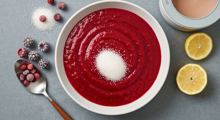 Coulis de fruits rouges au Thermomix : recette facile et rapide