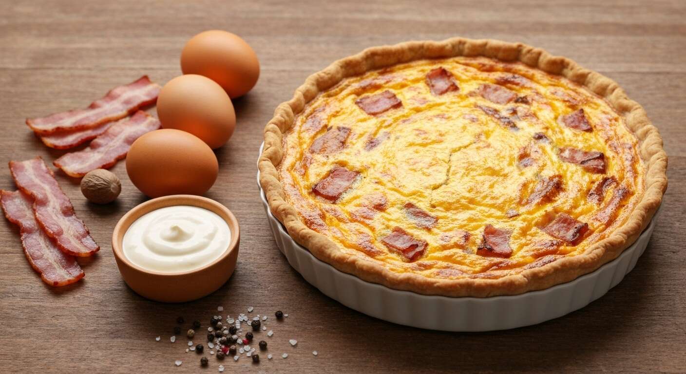 Quiche Lorraine : recette facile et rapide