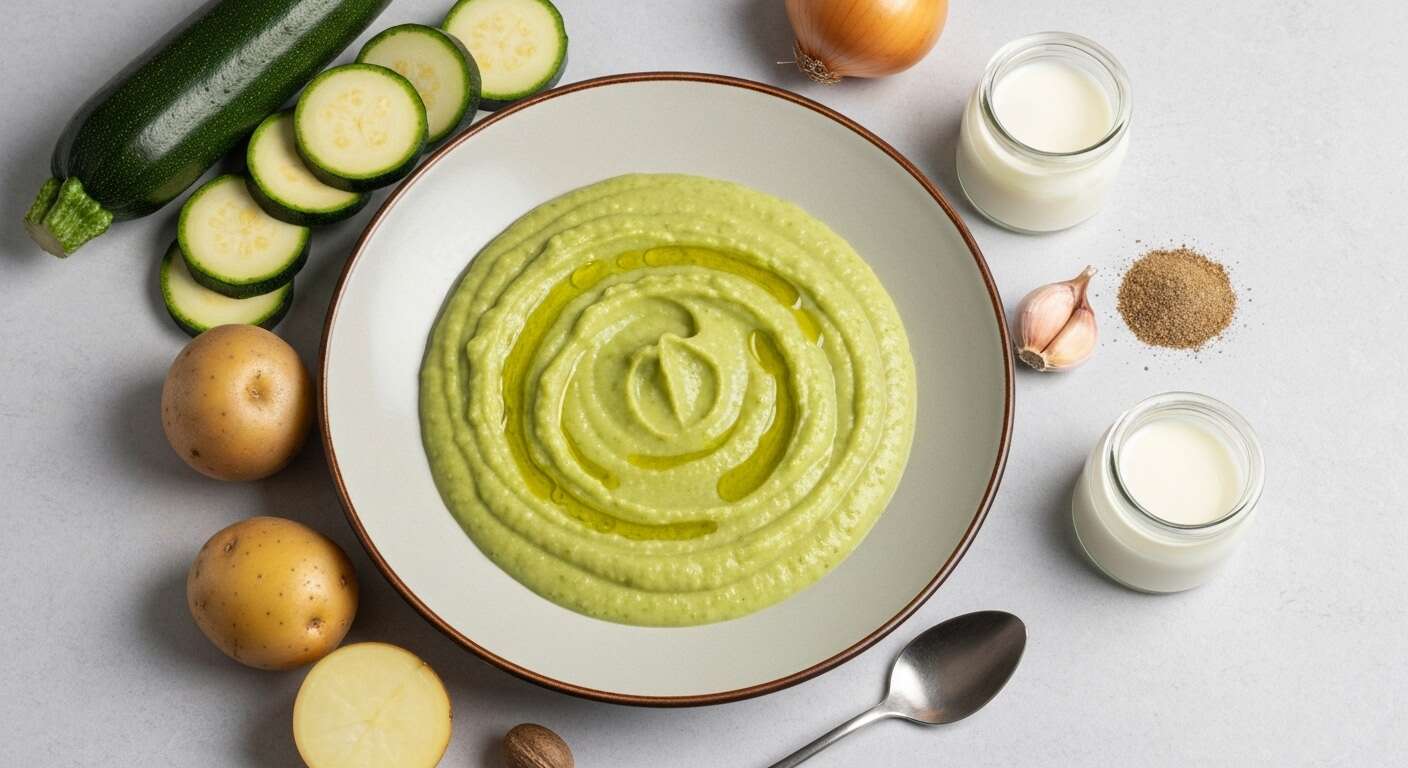 Purée de courgettes au Thermomix : recette facile et rapide