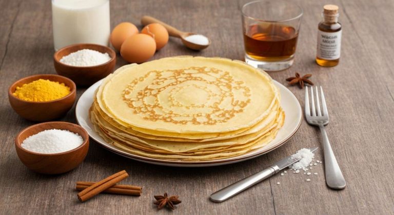 Crêpes à la règle du 4-3-2-1 : recette facile et rapide