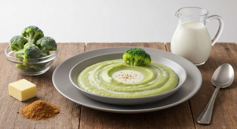 Purée de brocolis au Thermomix : facile et rapide