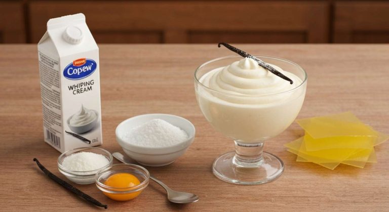 Mousse à la vanille : recette facile et onctueuse