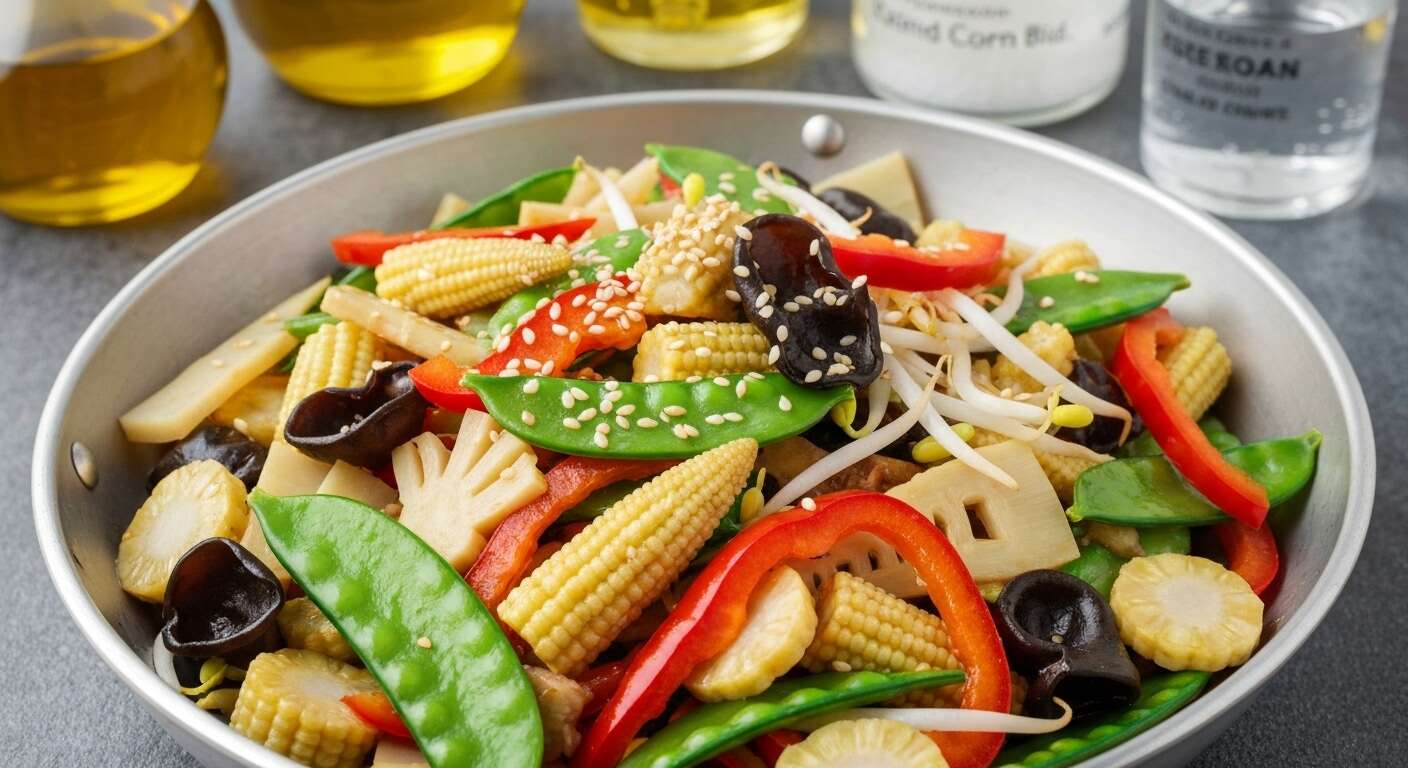Wok de légumes croquants : recette facile et rapide