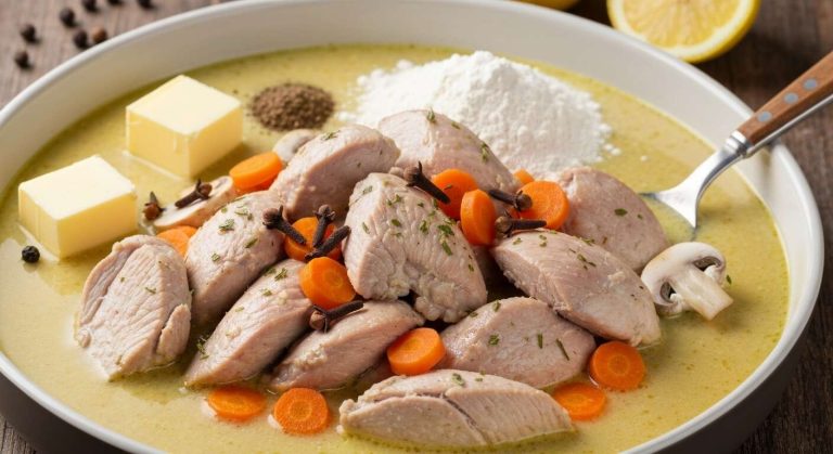 Blanquette de dinde à l'ancienne : la recette authentique