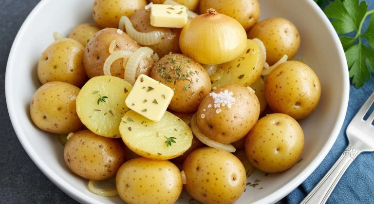 Pommes de terre sautées aux oignons : recette savoureuse et facile