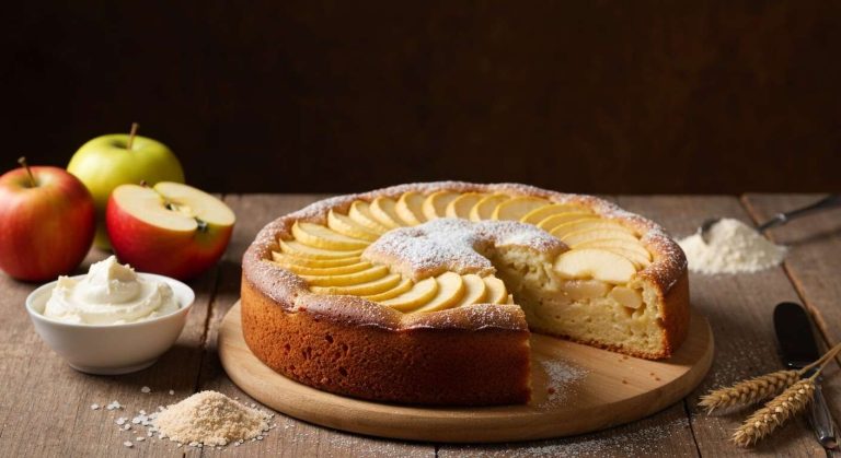 Gâteau Pomme Mascarpone : recette Moelleuse et Savoureuse