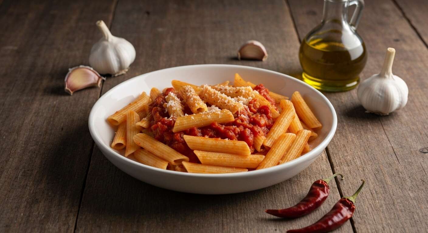 Penne all'arrabbiata : recette piquante traditionnelle