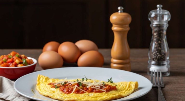 Omelette aux restes de ratatouille : une recette anti-gaspillage savoureuse