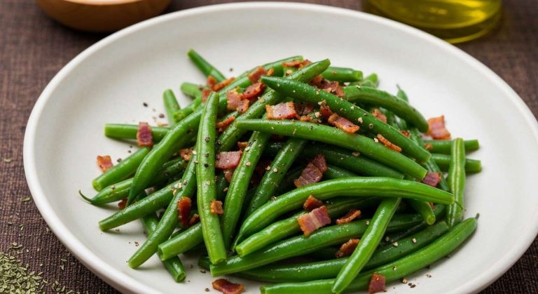 Recette traditionnelle de haricots verts de grand-mère