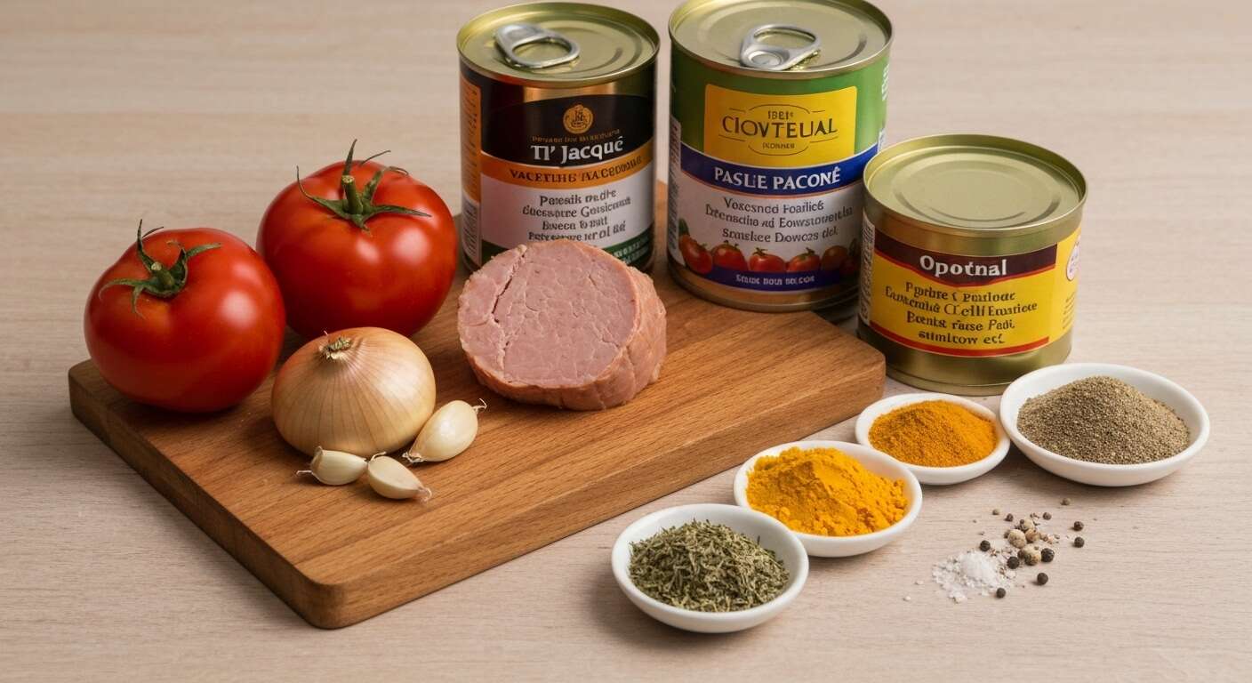 Recette de Cari Ti' Jacque Boucané réunionnais