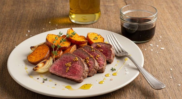 Filet mignon et patates douces au Cookeo : recette facile et savoureuse