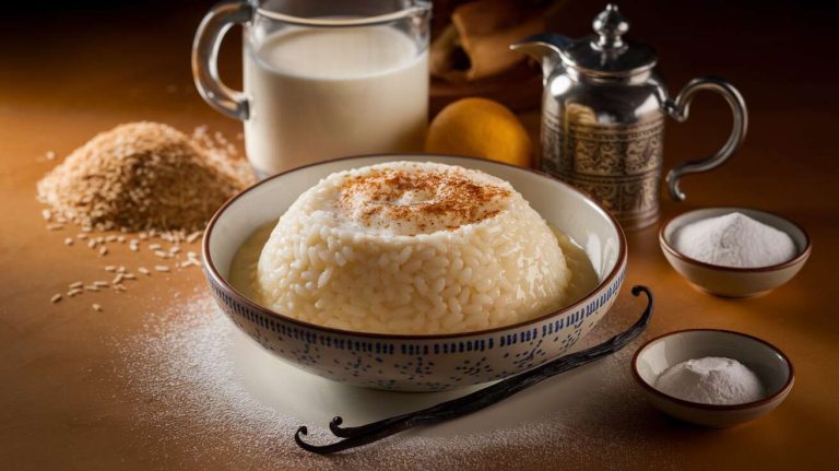 Riz au lait à la vanille : recette facile et onctueuse