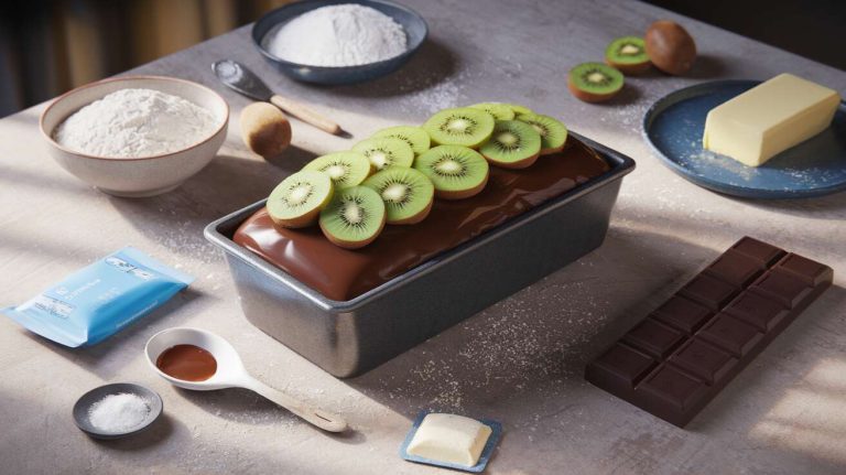 Cake kiwi chocolat : une recette gourmande et originale