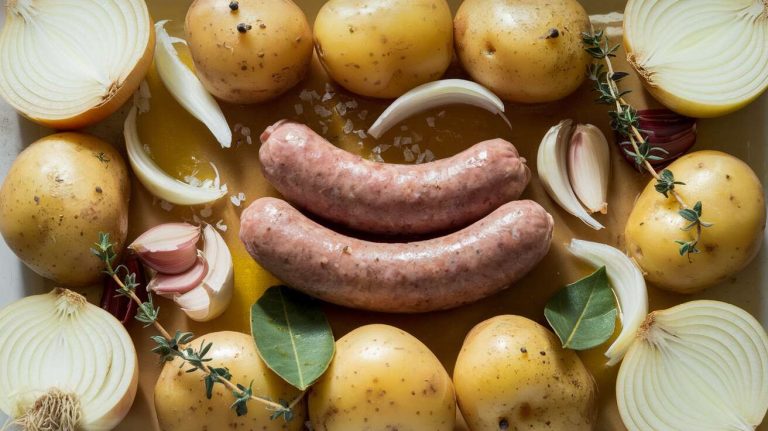 Saucisse de Toulouse et pommes de terre au Cookeo : recette facile