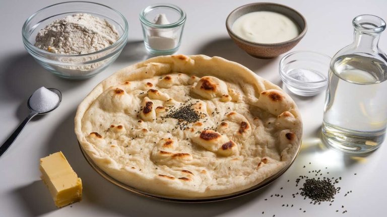 Recette de naan rapide et facile à préparer