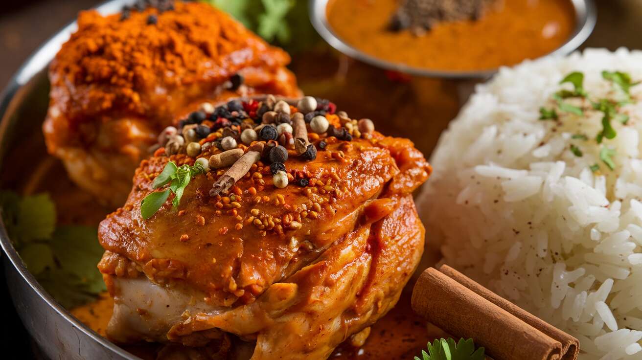 Recette de poulet Vindaloo : saveurs épicées de l&rsquo;Inde