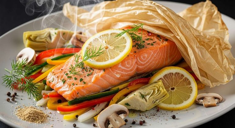 Saumon en papillote : recette facile et savoureuse
