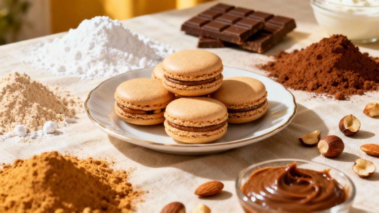 Recette des Macarons Amande-Noisette de Cyril Lignac