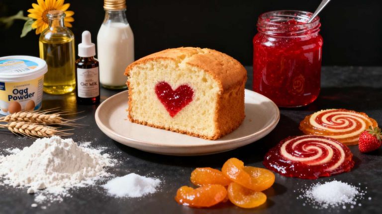 Cake à la confiture : recette savoureuse et facile