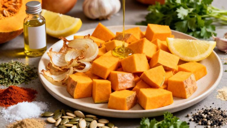 Poêlée de potiron aux oignons et citron : recette savoureuse