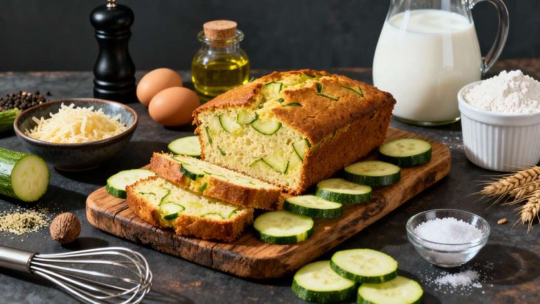 Cake aux courgettes : une recette facile et savoureuse