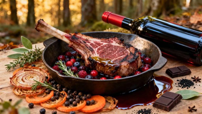 Recette de gigue de chevreuil marinée