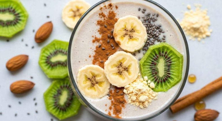 Smoothie pomme banane kiwi : la recette énergétique et gourmande