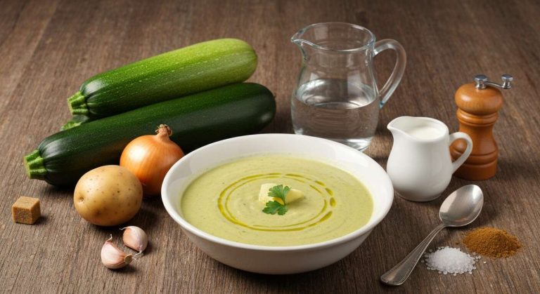 Recette facile de velouté de courgettes