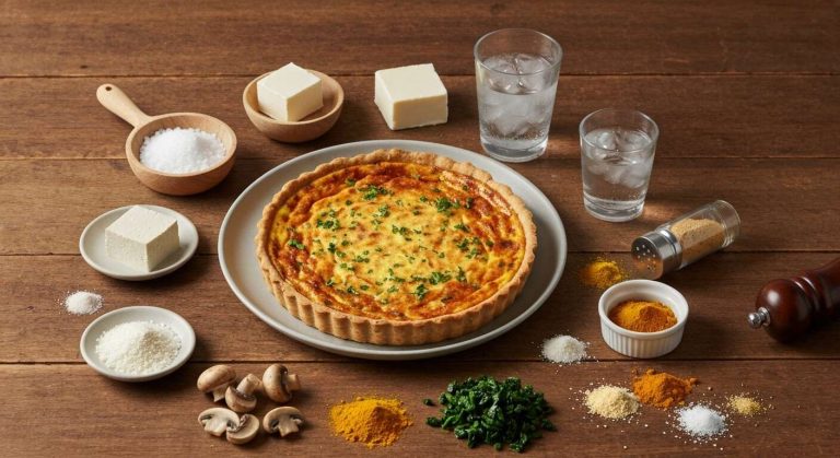 Quiche Vegan : recette Facile et Savoureuse