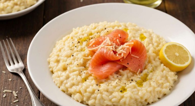 Risotto au Saumon Cookeo : recette Facile et Délicieuse
