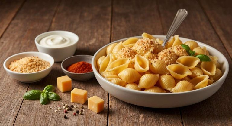 Recette de coquillettes au cheddar gourmet