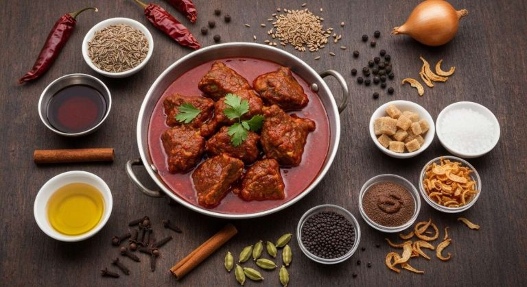 Recette épicée d'agneau vindalooauthentique