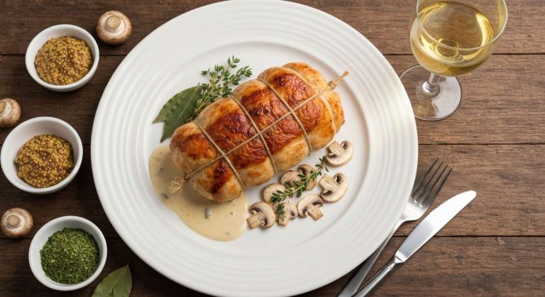 Paupiette de dinde à la crème : recette savoureuse